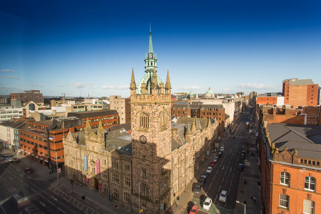 The Fitzwilliam Hotel Belfast Eksteriør bilde Aerial view of the Manchester Museum